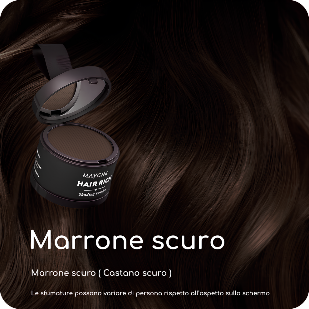Hair Rich — Marrone scuro